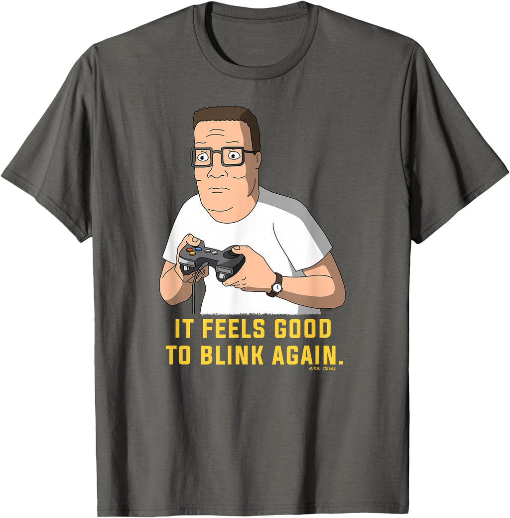 Authentic King Hill Hank Hill Gamer Sweatshirt - Unique Graphic Unisex - T-Shirt, Sweatshirt, Hoodie