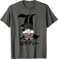 Exclusive Death Note Crouching Chibi L T-Shirt - Unique Graphic Unisex - T-Shirt, Sweatshirt, Hoodie
