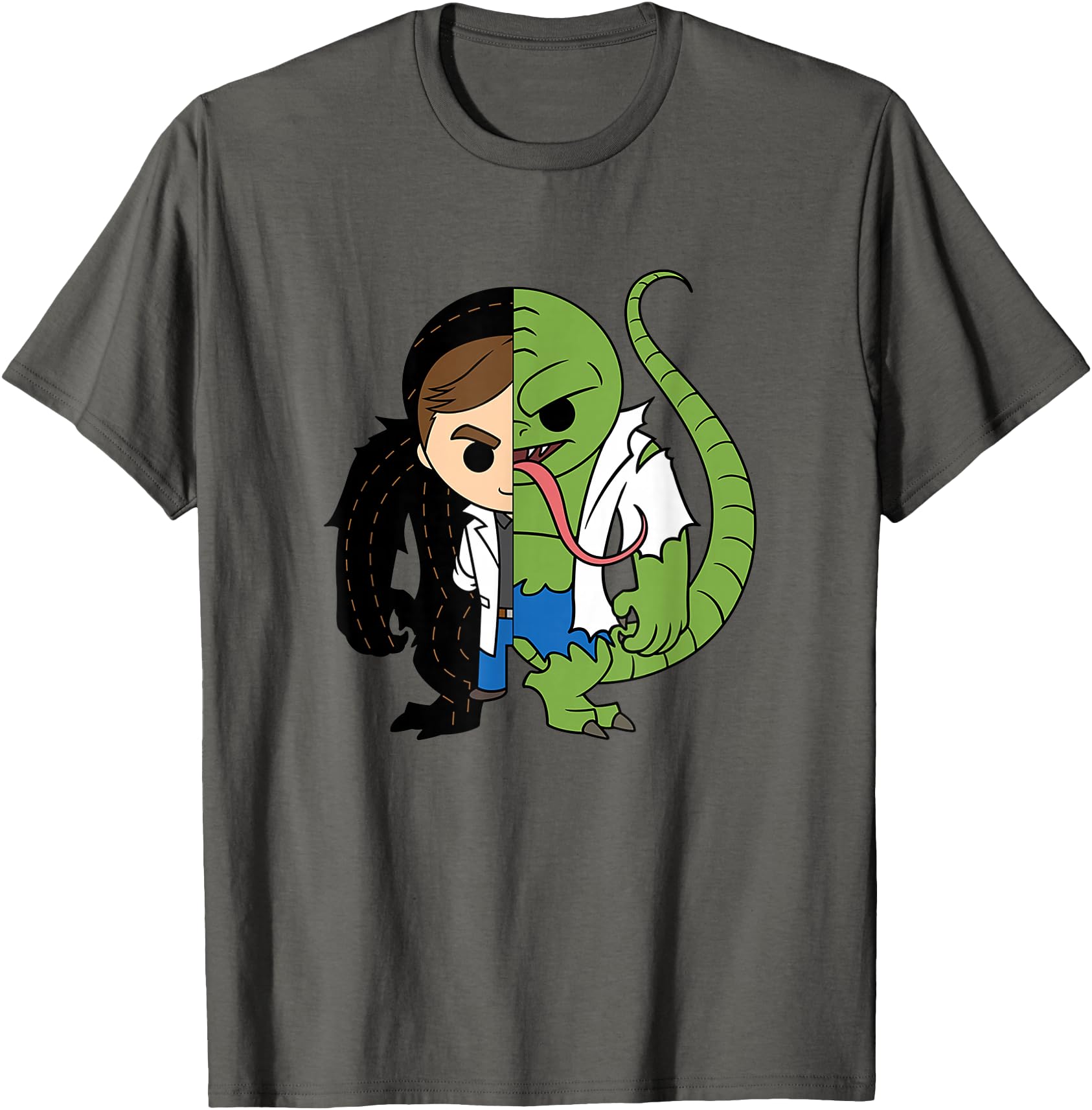Handcrafted Marvel Comics Lizard Dr T-Shirt - Minimalist Print Men Women - T-Shirt, Sweatshirt, Hoodie