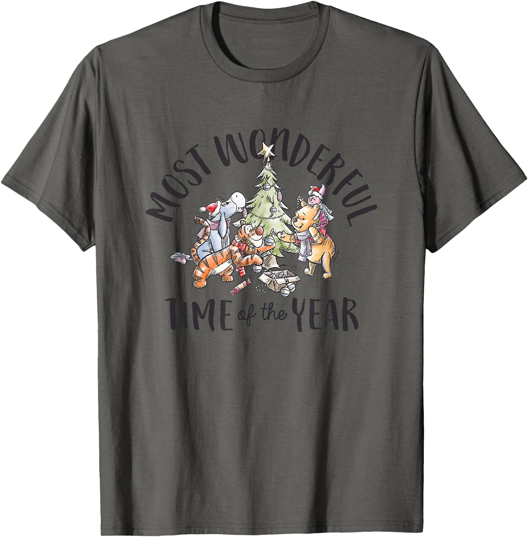 Handcrafted Winnie Pooh Holiday Sweatshirt - Streetwear Style Men Women - T-Shirt, Sweatshirt, Hoodie