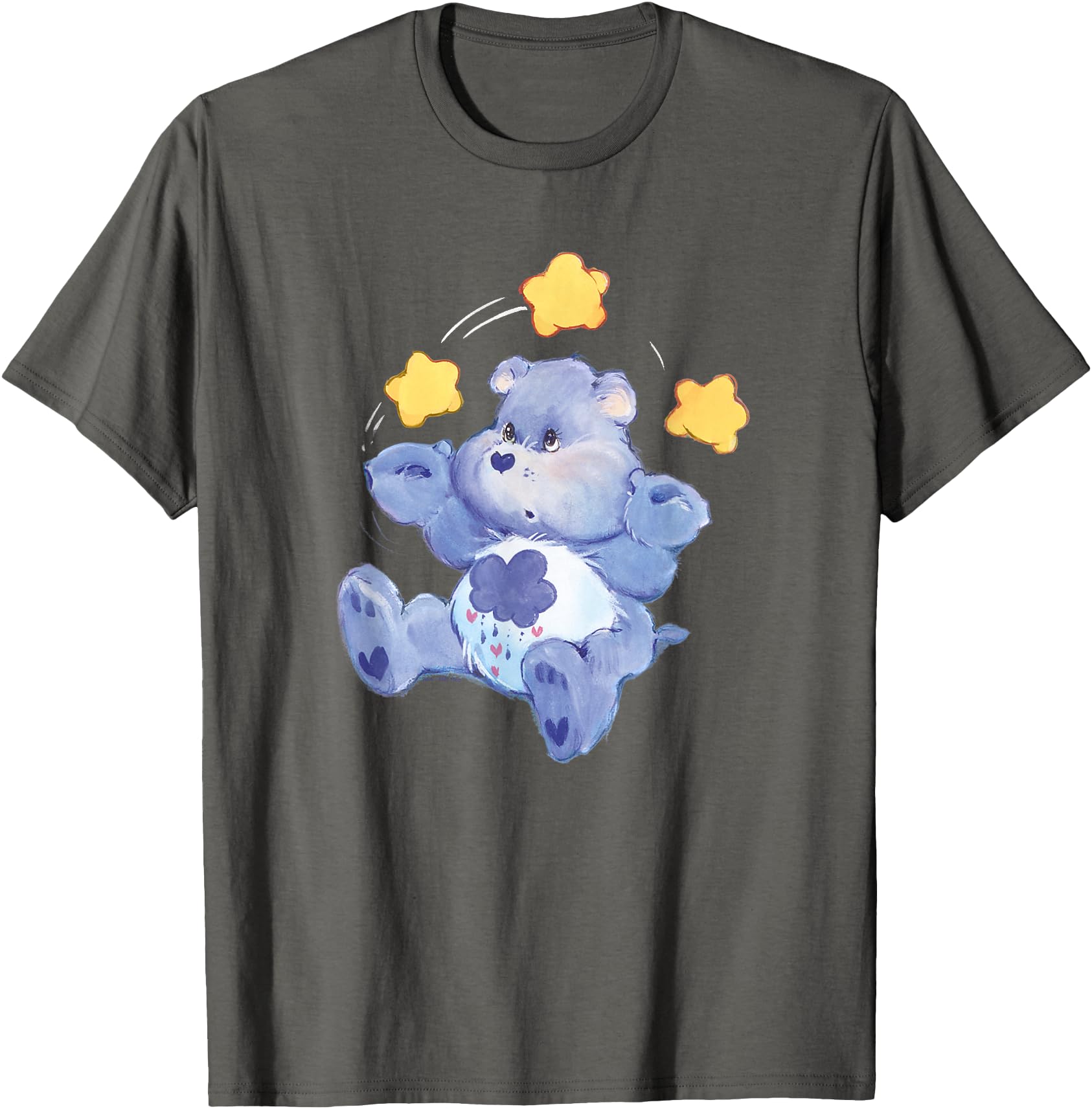 Handcrafted Care Bears Grumpy Bear T-Shirt - Casual Everyday Wear Unisex - T-Shirt, Sweatshirt, Hoodie