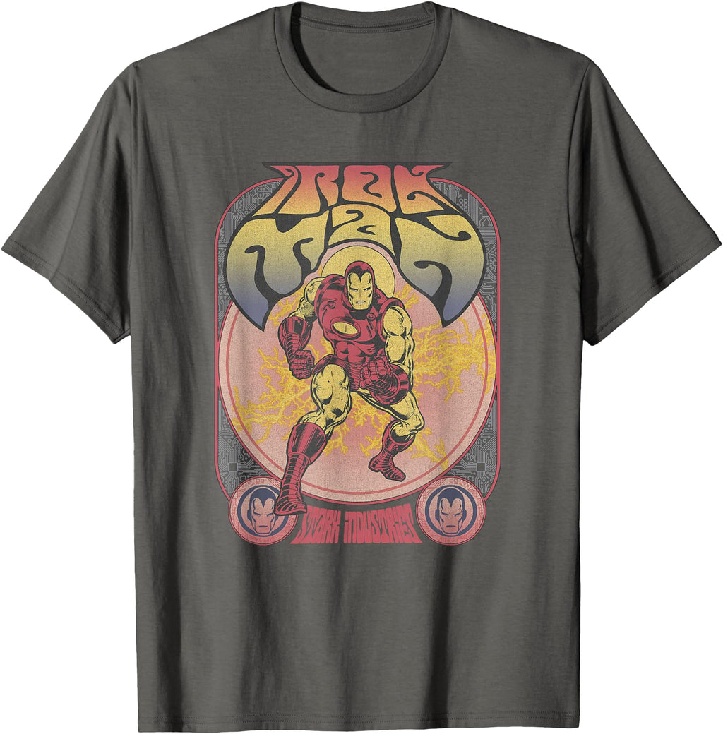 Exclusive Marvel Comics Iron Sweatshirt - Aesthetic Graphic for Adults - T-Shirt, Sweatshirt, Hoodie