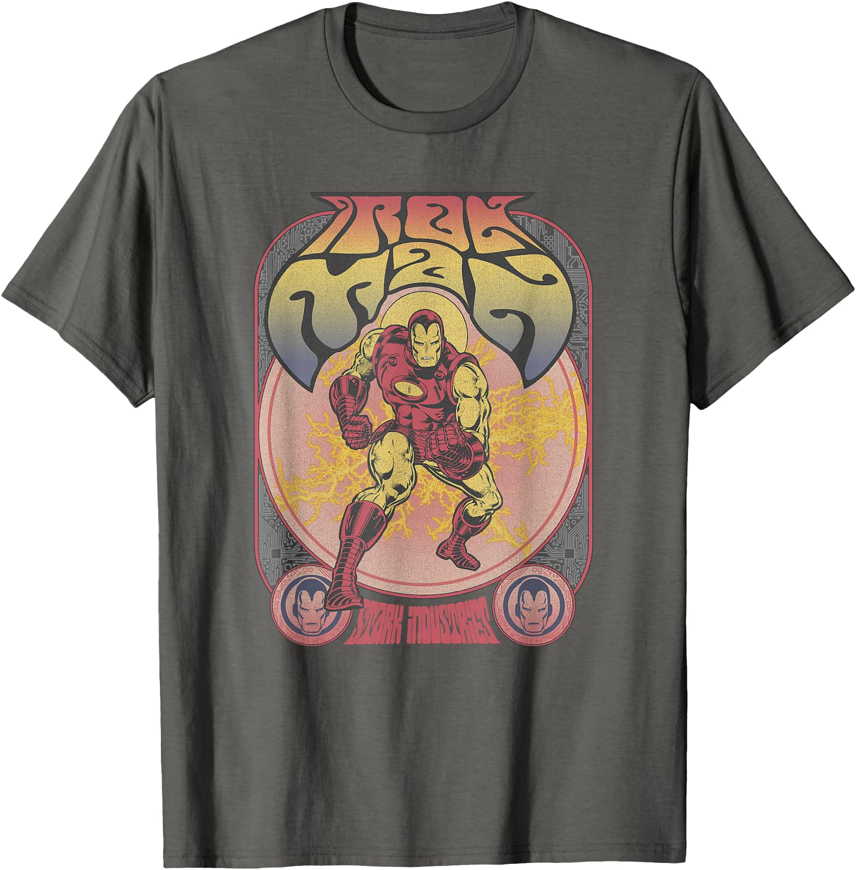 Exclusive Marvel Comics Iron Sweatshirt - Aesthetic Graphic for Adults - T-Shirt, Sweatshirt, Hoodie