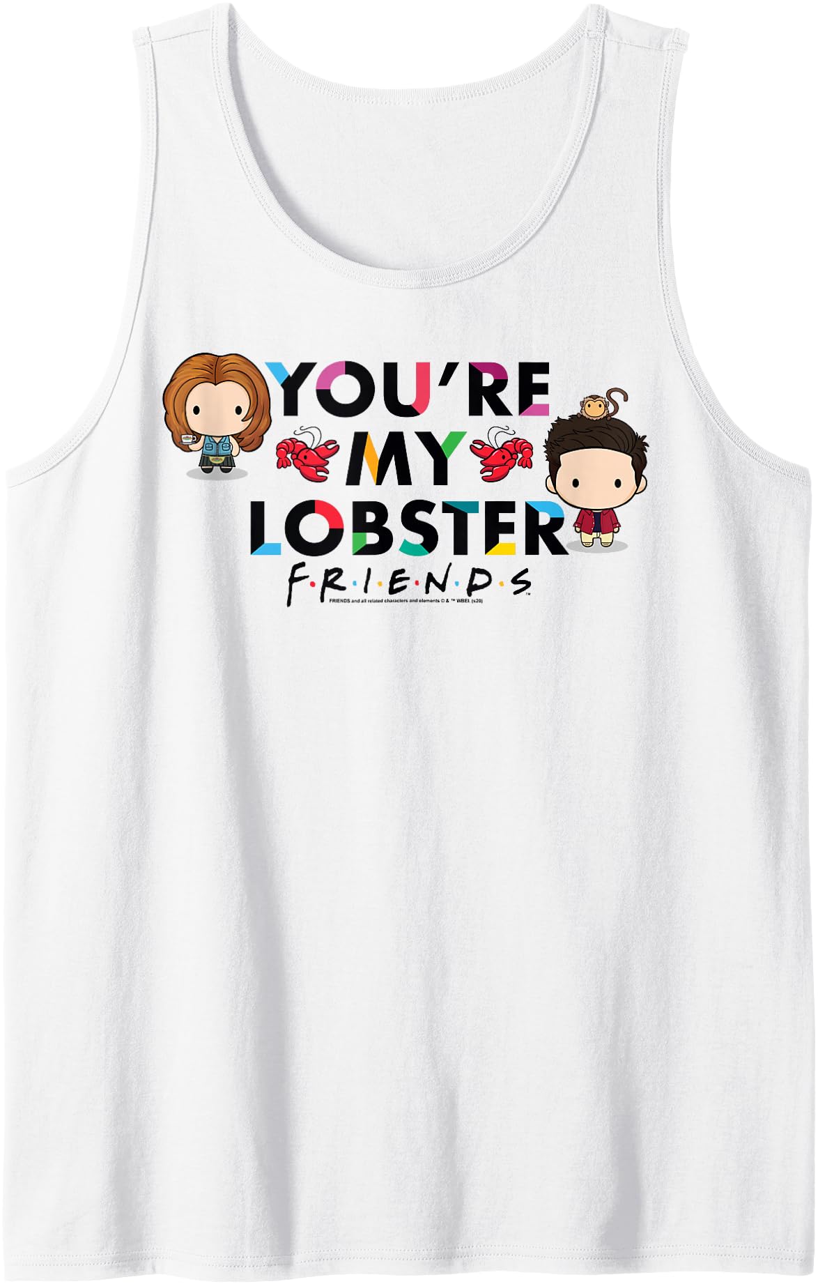 Friends Chibi You Re My Lobster Sweatshirt - Streetwear Style for Adults - T-Shirt, Sweatshirt, Hoodie