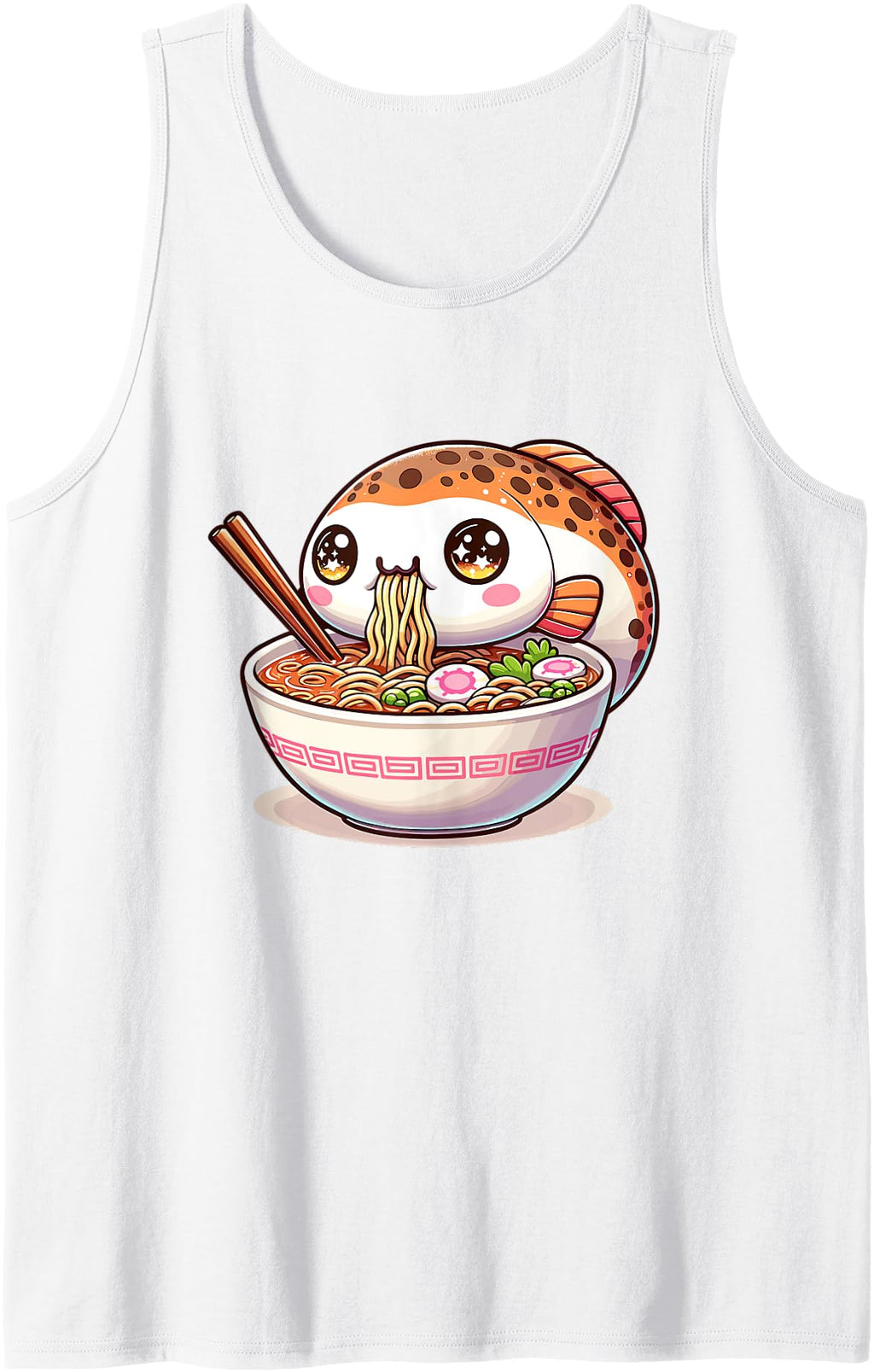 Original Japanese Kawaii Chibi Trout Hoodie - Minimalist Print Men Women - T-Shirt, Sweatshirt, Hoodie