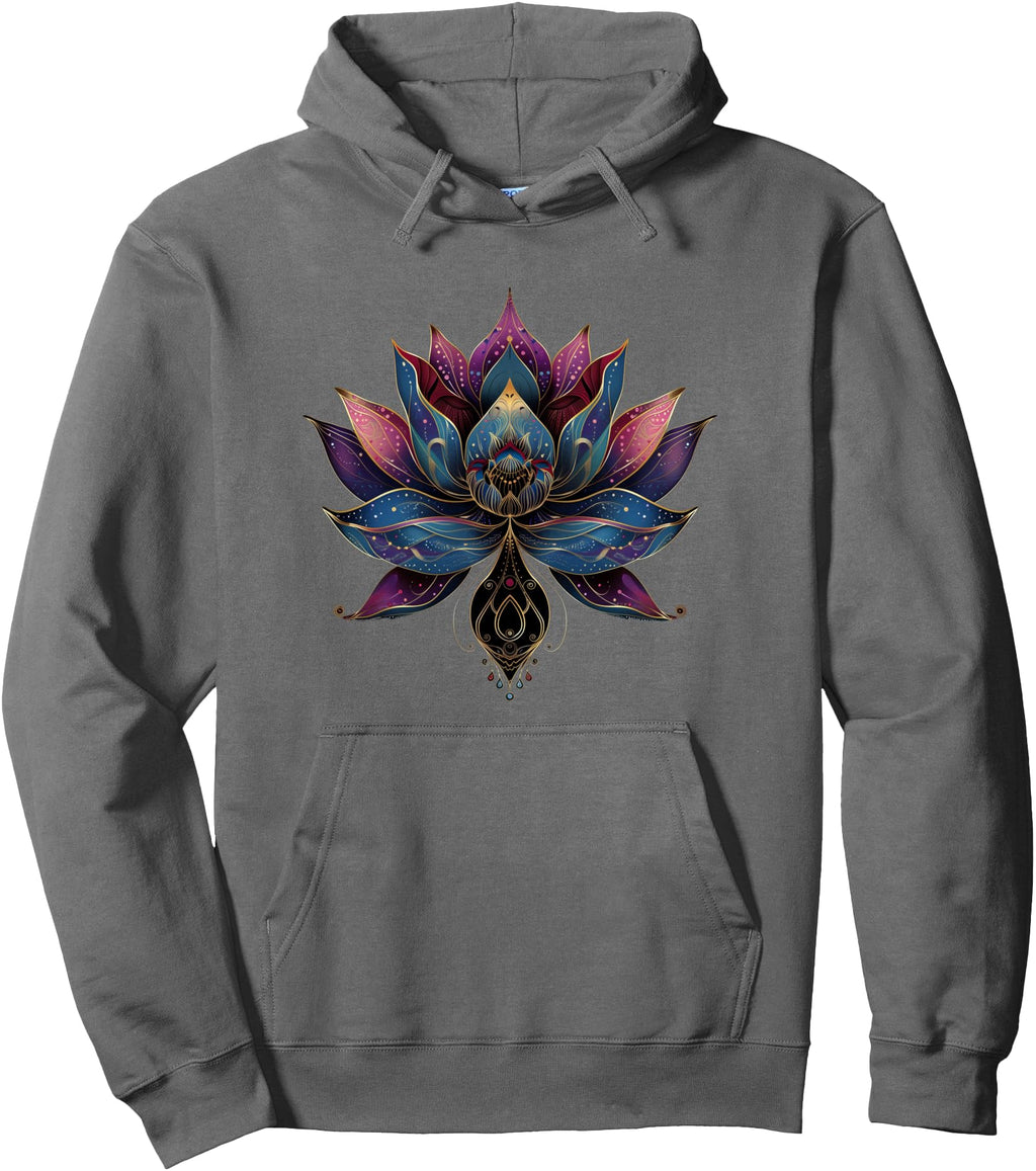 Authentic Lotus Flower Japanese Sweatshirt - Aesthetic Graphic Men Women - T-Shirt, Sweatshirt, Hoodie
