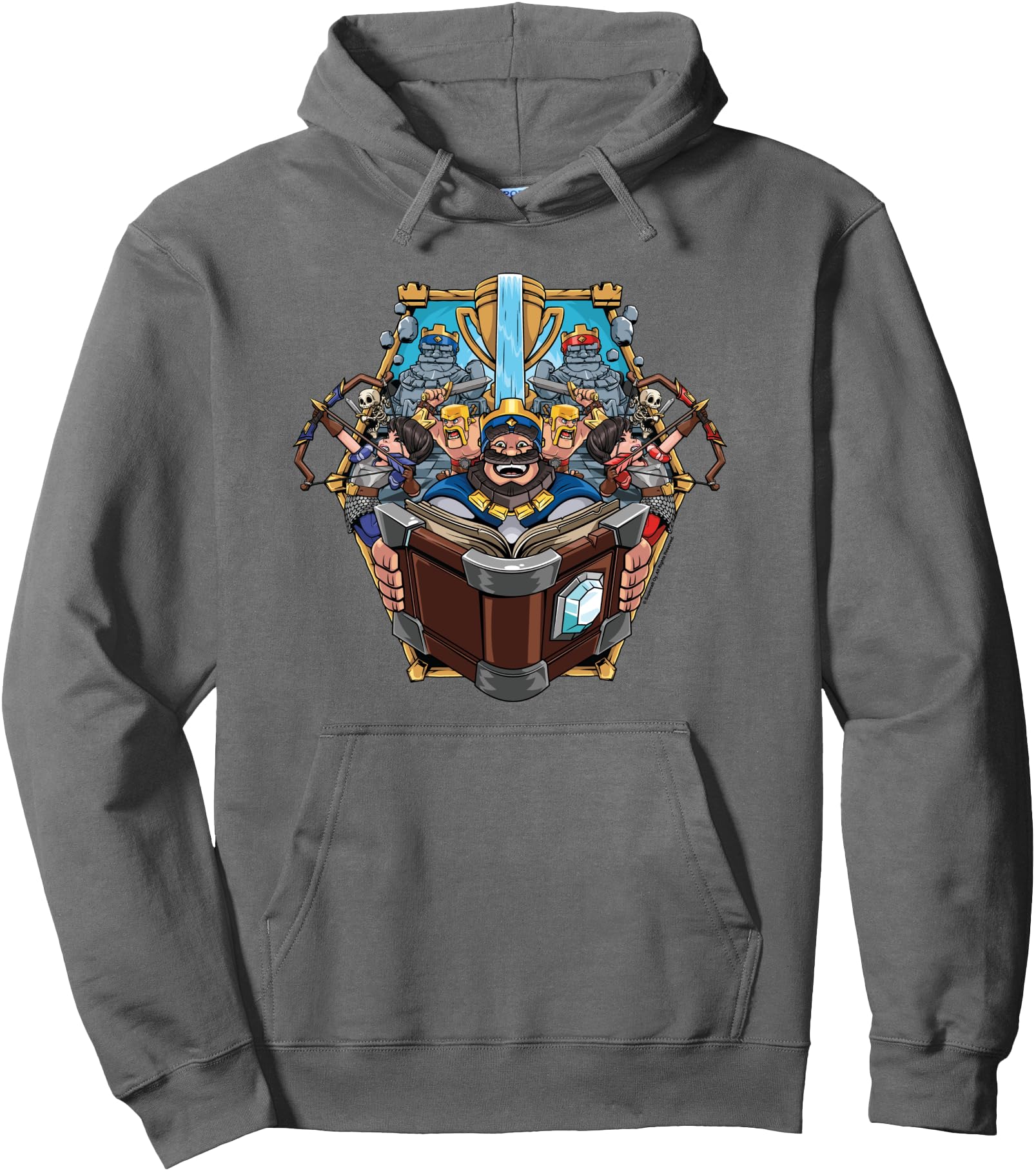 Clash Royale Blue Vs Red King Royal Logo T-Shirt - Graphic Print Men Women - T-Shirt, Sweatshirt, Hoodie