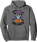Happy Owl O Ween Owl Witch Halloween Sweatshirt - Streetwear Style Unisex - T-Shirt, Sweatshirt, Hoodie