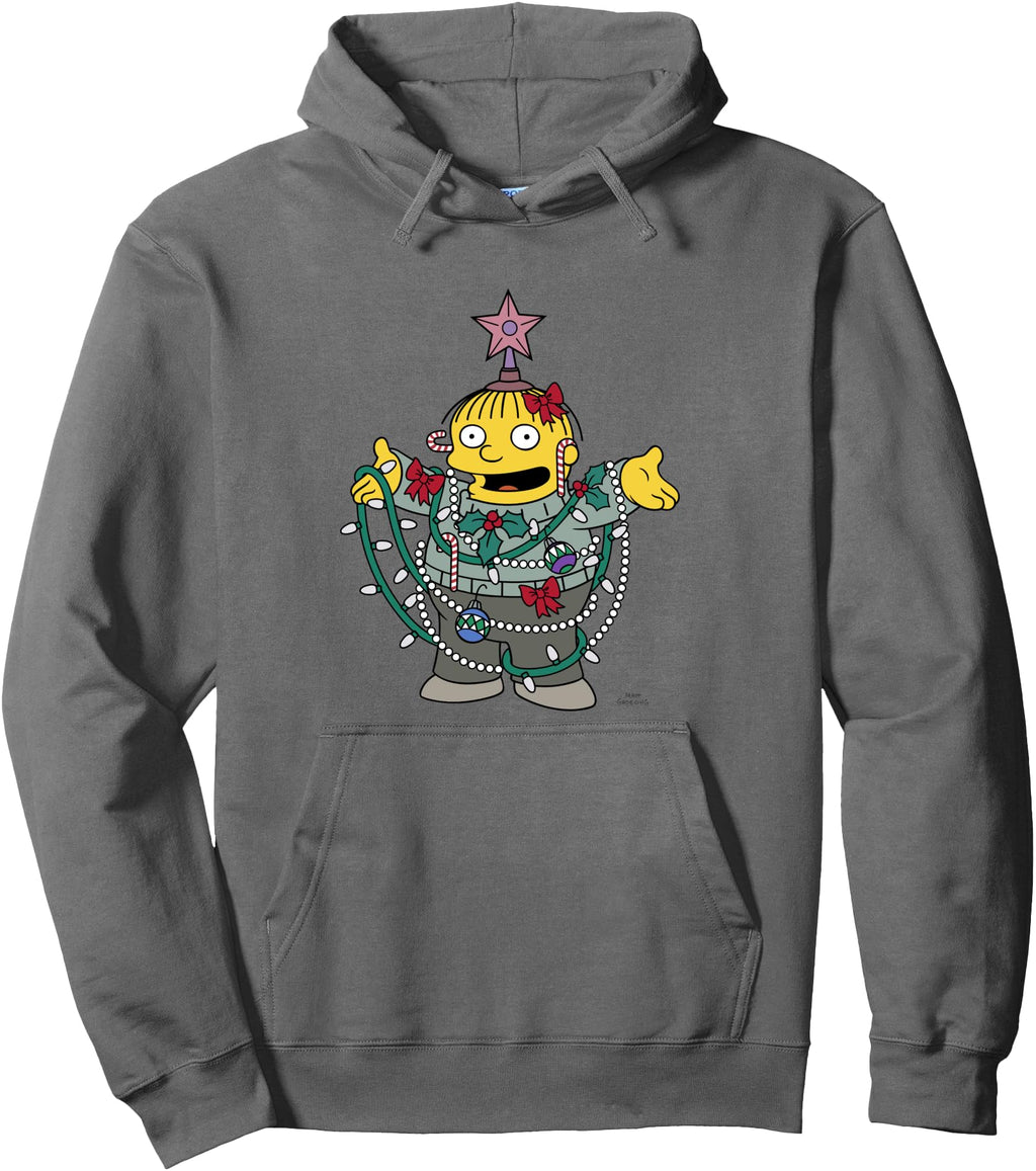 Original Simpsons Ralph Wiggum Tangled Hoodie - Fun Novelty Design Unisex - T-Shirt, Sweatshirt, Hoodie