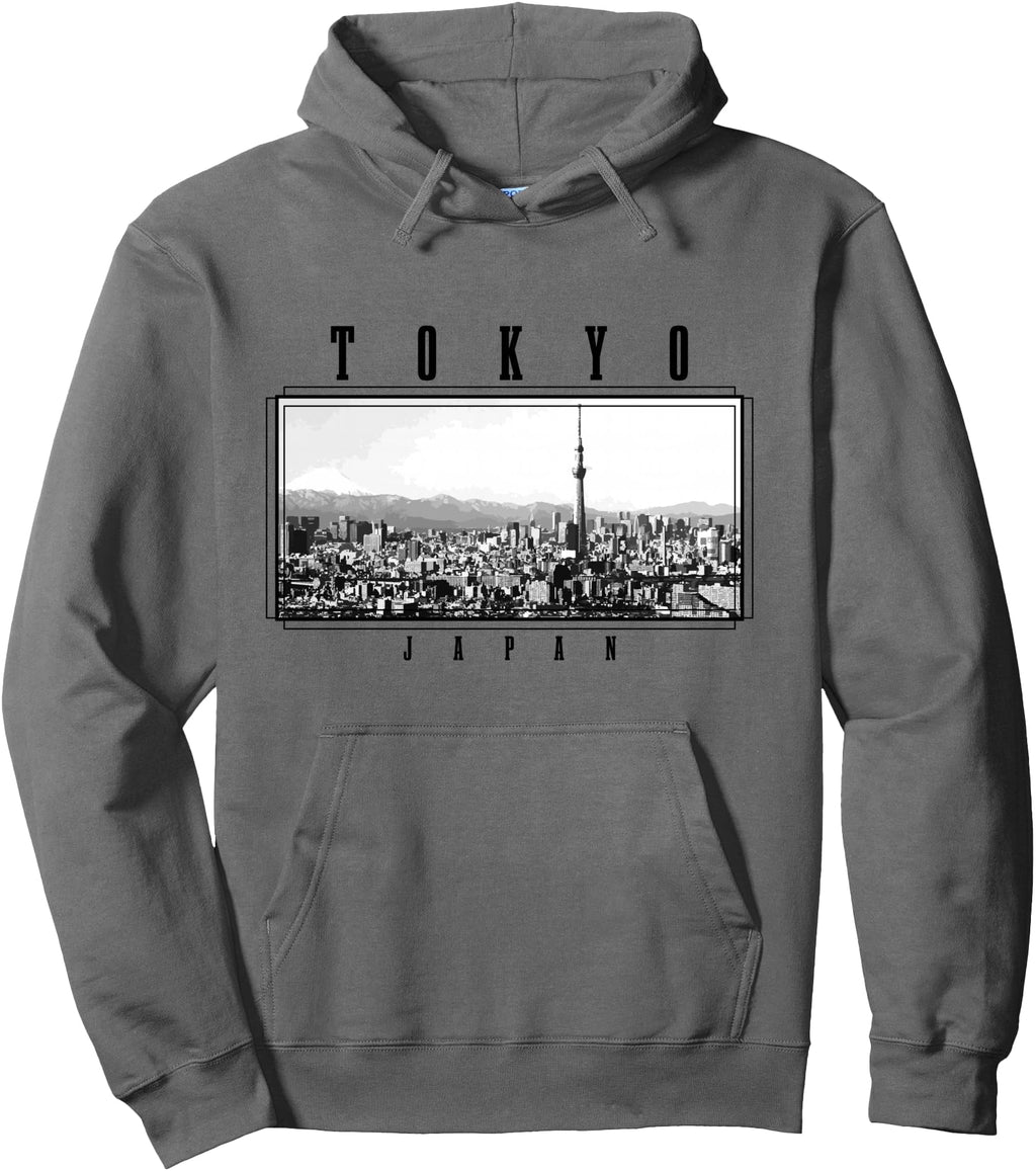 Handcrafted Tokyo Japan Souvenir Hoodie - Custom Art Print Men Women - T-Shirt, Sweatshirt, Hoodie