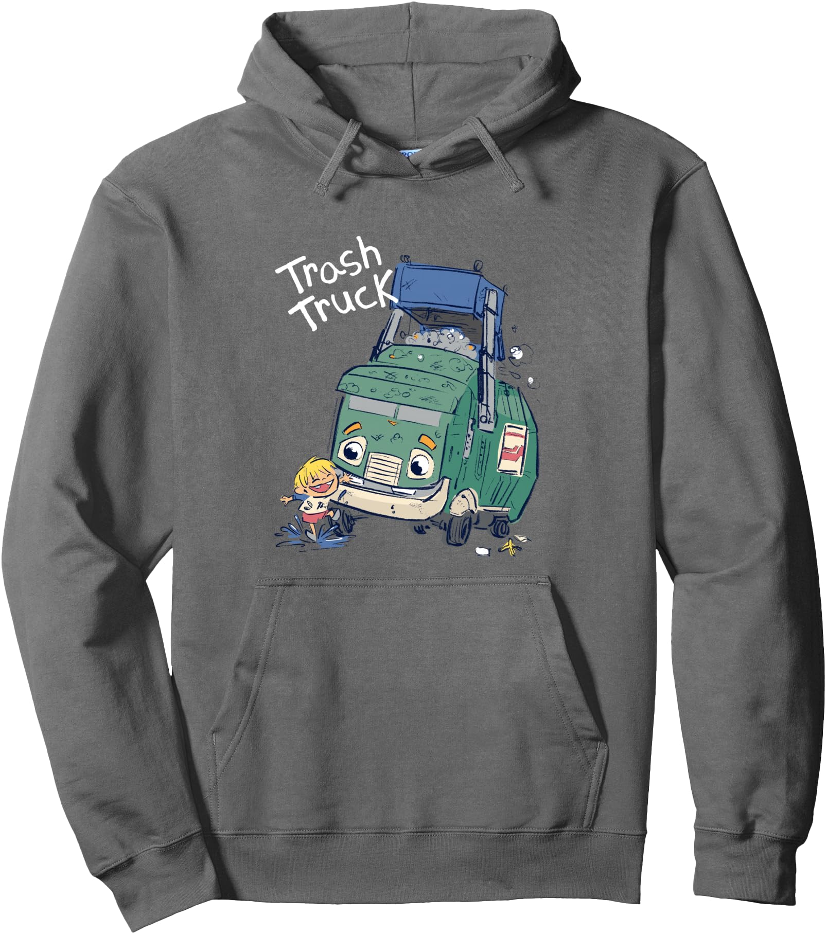 Trash Trucks Hank Best Friend Sweatshirt - Trendy Graphic for Adults - T-Shirt, Sweatshirt, Hoodie