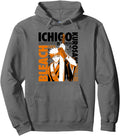 Bleach Ichigo Text Collage Anime Exclusive Hoodie - Streetwear Style Unisex - T-Shirt, Sweatshirt, Hoodie
