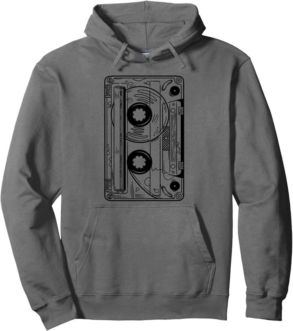 Cassette Music Audio Tape 90S Party 80S Sweatshirt - Trendy Graphic Unisex - T-Shirt, Sweatshirt, Hoodie