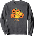 Original Pok Mon Pikachu Pumpkin T-Shirt - Novelty Apparel Men Women - T-Shirt, Sweatshirt, Hoodie