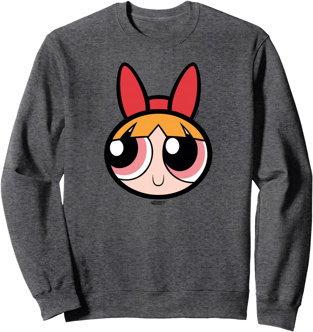 Powerpuff Blossom Face T-Shirt - Minimalist Print for Adults - T-Shirt, Sweatshirt, Hoodie