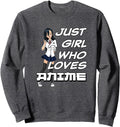 Original Just Who Loves Anime Hoodie - Streetwear Style Unisex - T-Shirt, Sweatshirt, Hoodie
