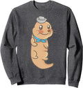 Sea Otter Hat Kawaii Anime T-Shirt - Aesthetic Graphic for Adults - T-Shirt, Sweatshirt, Hoodie