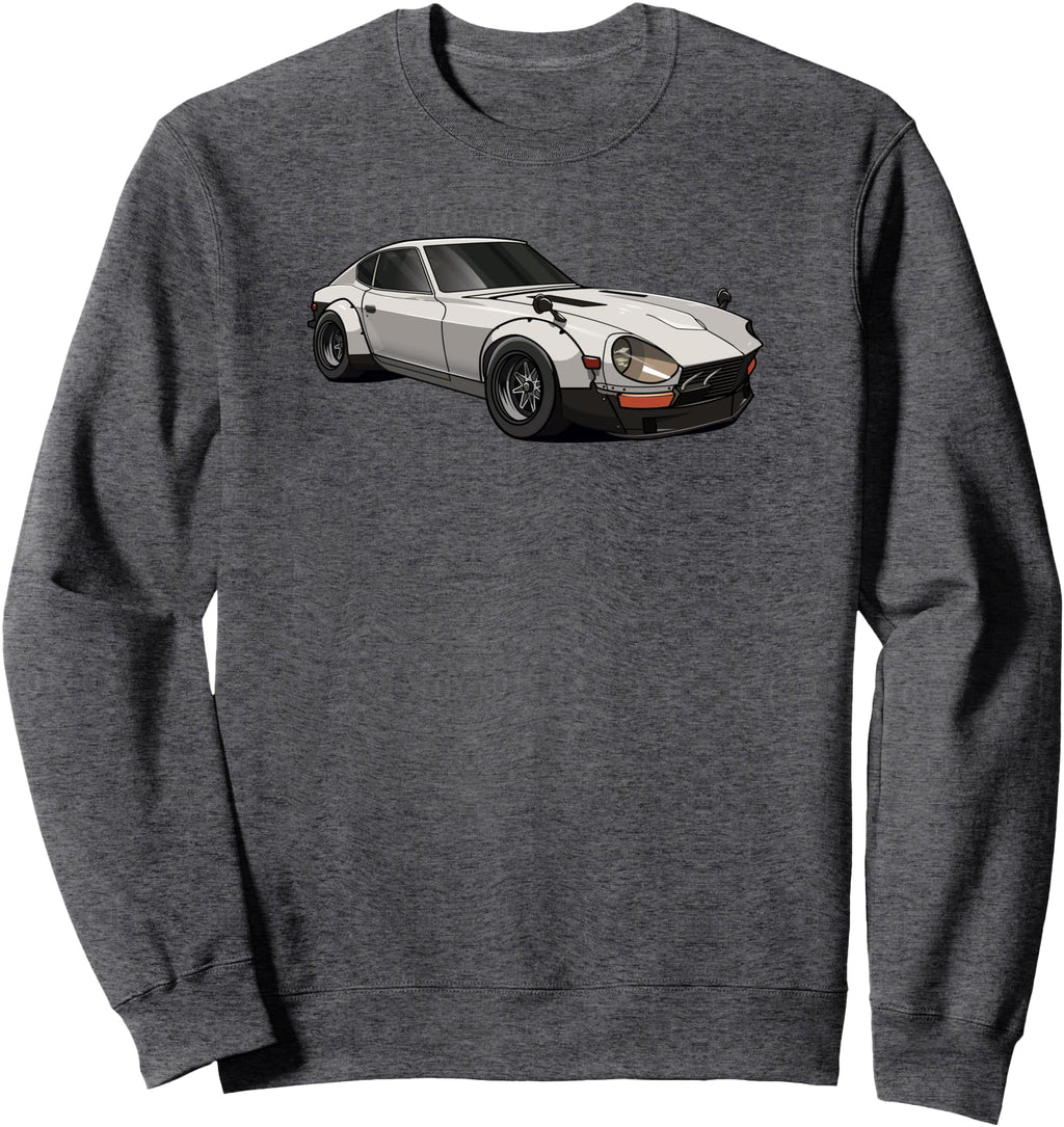 Handcrafted 240Z Old School Japanese Sweatshirt - Trendy Graphic Men Women - T-Shirt, Sweatshirt, Hoodie