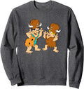Authentic Flintstones Fred Barney Sweatshirt - Custom Art Print for Adults - T-Shirt, Sweatshirt, Hoodie
