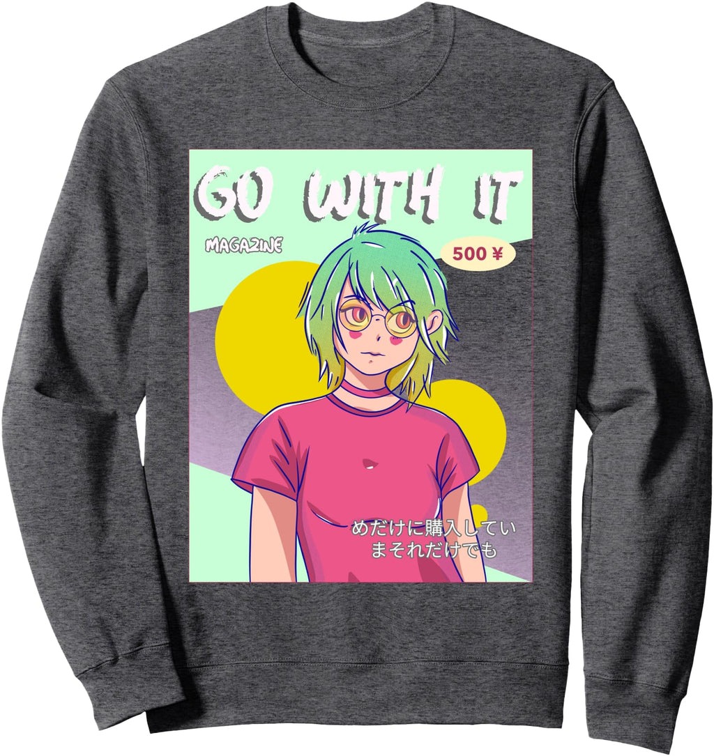Authentic Contemporary Anime T-Shirt - Fun Novelty Design for Adults - T-Shirt, Sweatshirt, Hoodie