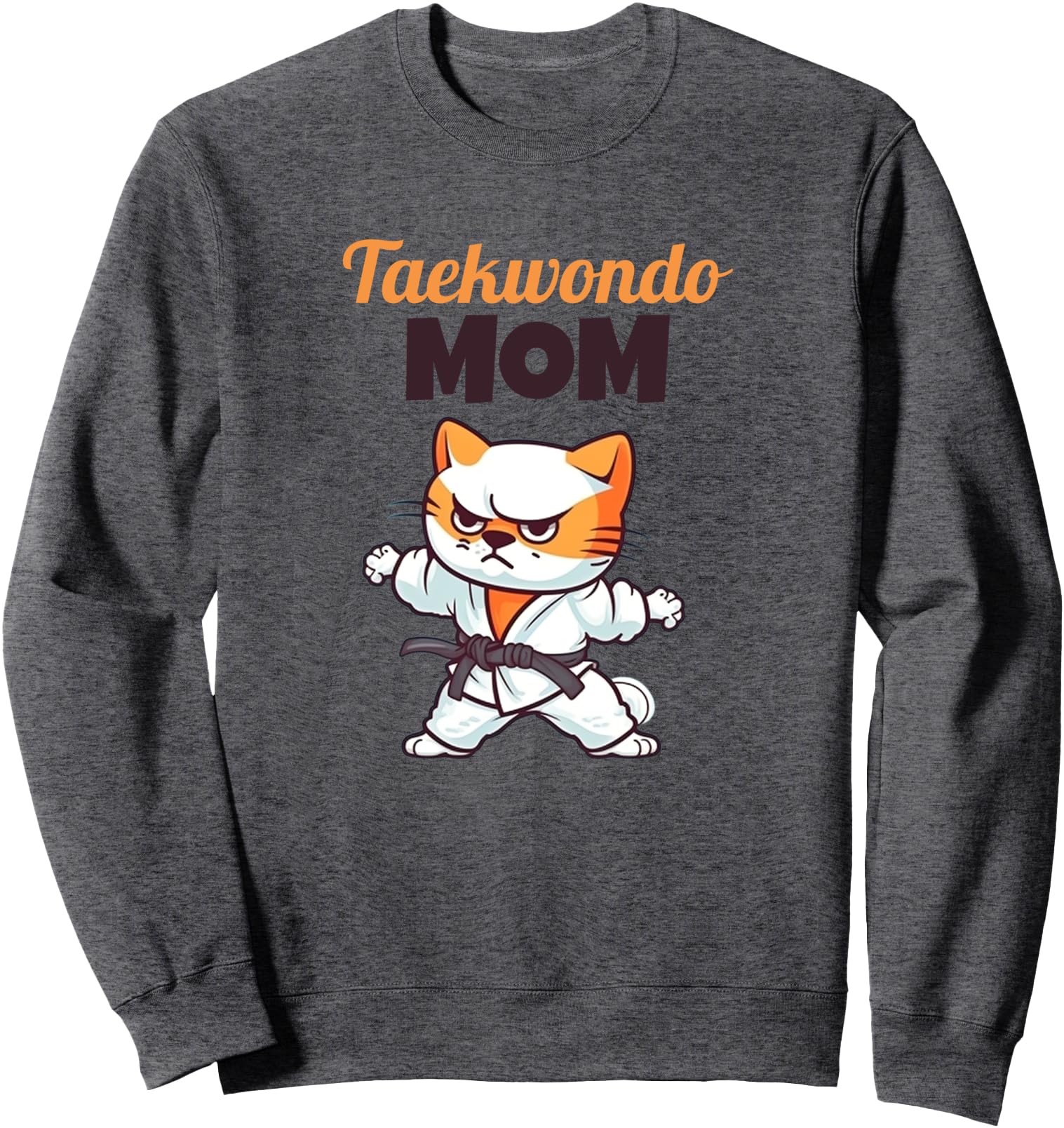 Exclusive Taekwondo Mom Cat Karate Hoodie - Aesthetic Graphic Men Women - T-Shirt, Sweatshirt, Hoodie