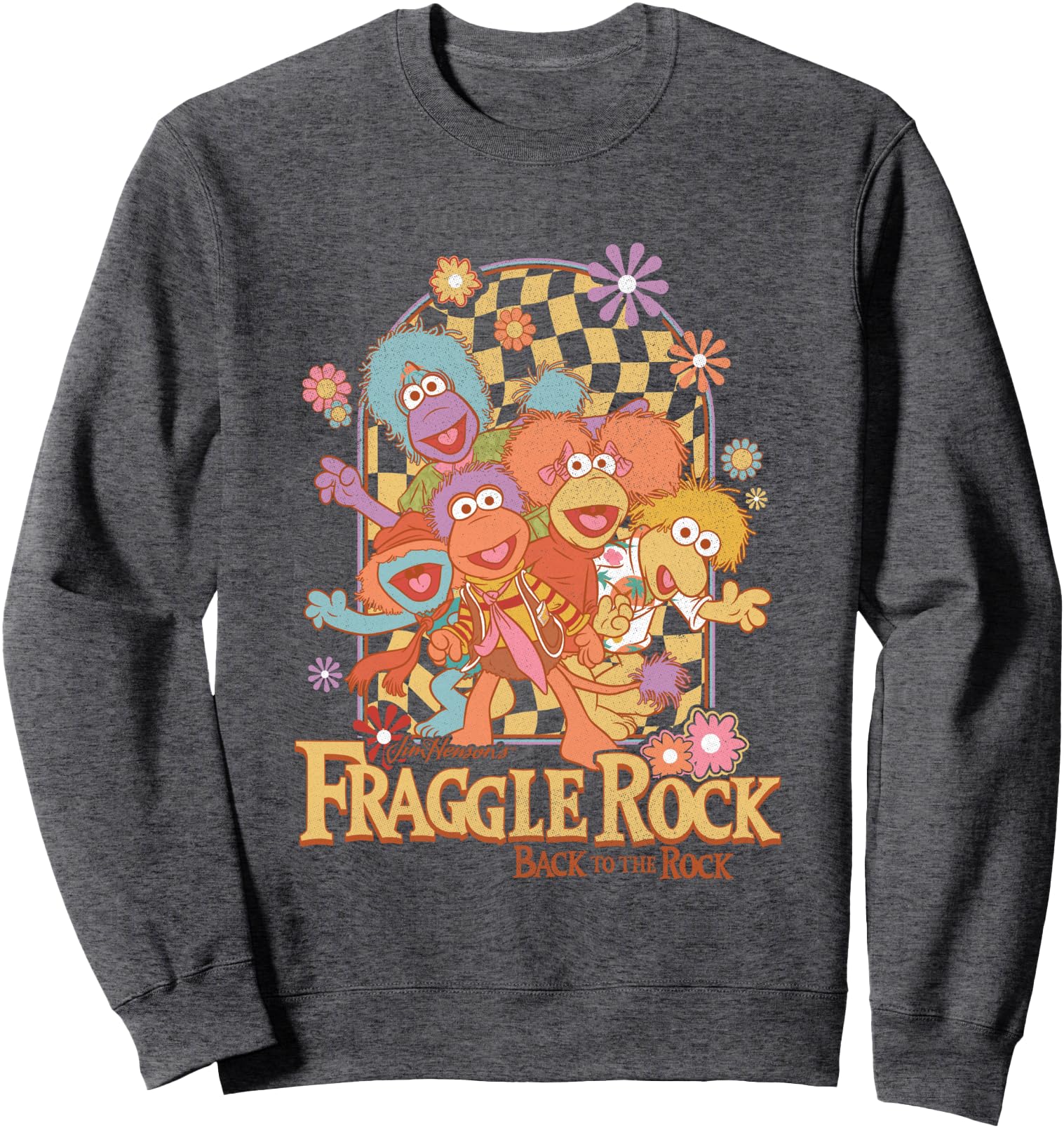 Fraggle Rock Back To Rock Group Shot T-Shirt - Casual Everyday Wear Unisex - T-Shirt, Sweatshirt, Hoodie