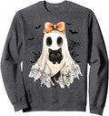 Handcrafted Lace Ghost Coquette Black Cat T-Shirt - Graphic Print Unisex - T-Shirt, Sweatshirt, Hoodie