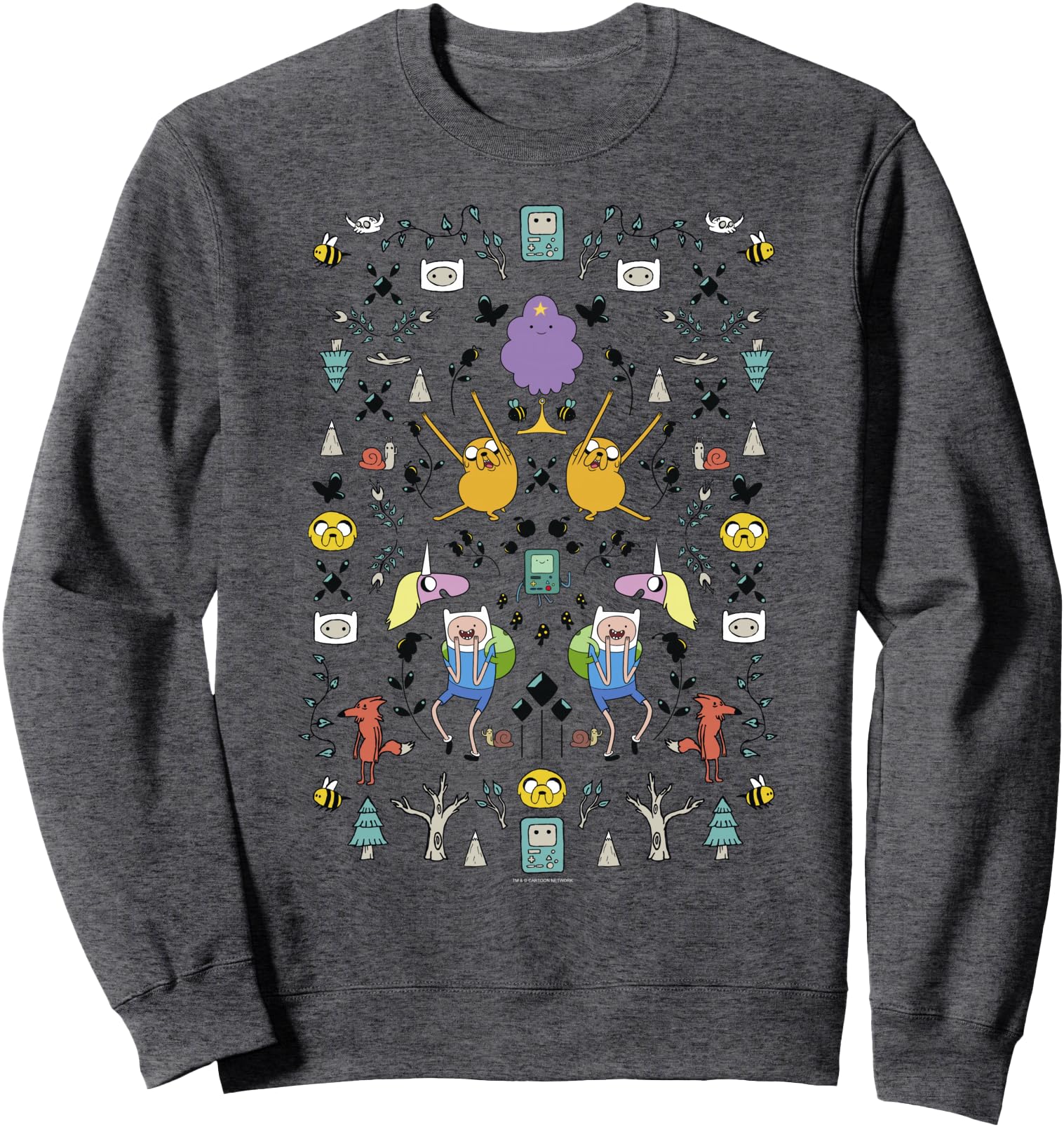 Cn Adventure Time Group Shot T-Shirt - Casual Everyday Wear Men Women - T-Shirt, Sweatshirt, Hoodie