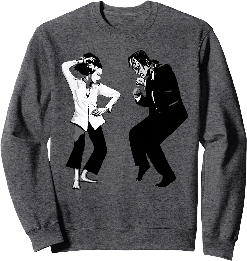 Handcrafted Frankenstein Monster Sweatshirt - Custom Art Print Men Women - T-Shirt, Sweatshirt, Hoodie