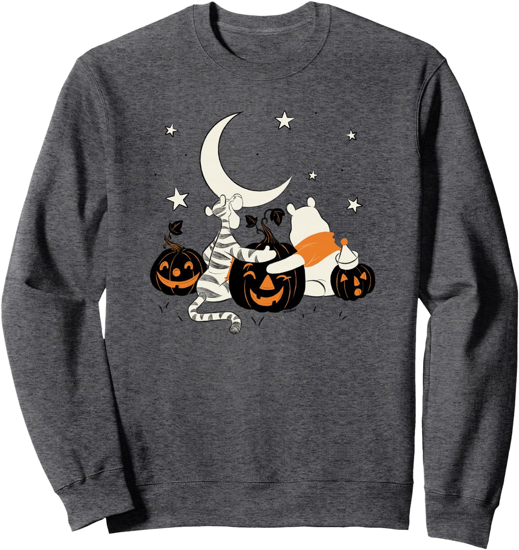 Winnie Pooh Halloween Tigger And Pooh Hoodie - Minimalist Print Men Women - T-Shirt, Sweatshirt, Hoodie