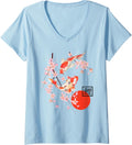Original Womens Cherry Blossom Japanese Sweatshirt - Unique Graphic Unisex - T-Shirt, Sweatshirt, Hoodie