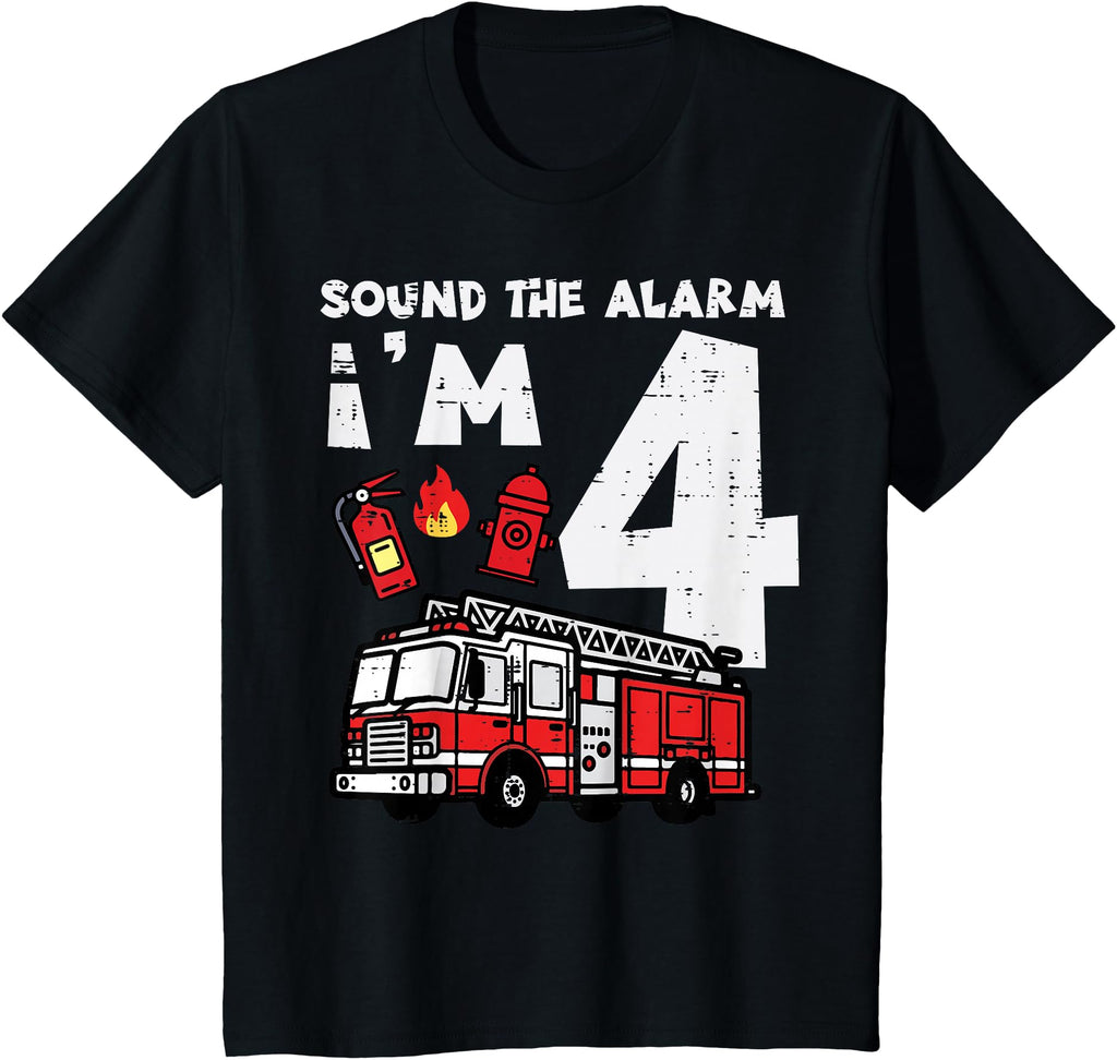 Exclusive Sound Alarm Im 4 Firetruck 4Th Sweatshirt - Graphic Print Unisex - T-Shirt, Sweatshirt, Hoodie