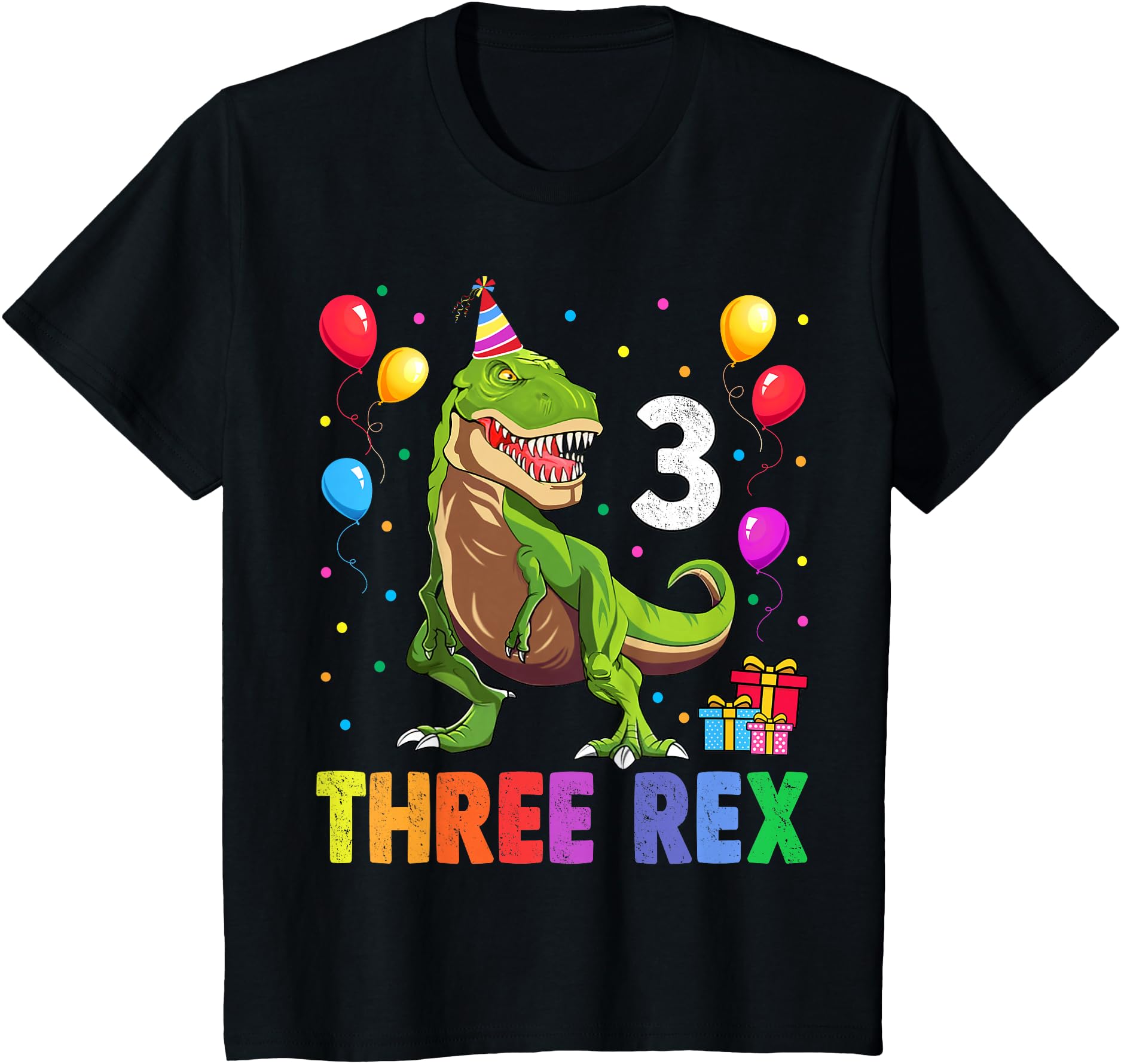 Original Three Rex 3Rd Third Dinosaur 3 T-Shirt - Graphic Print for Adults - T-Shirt, Sweatshirt, Hoodie