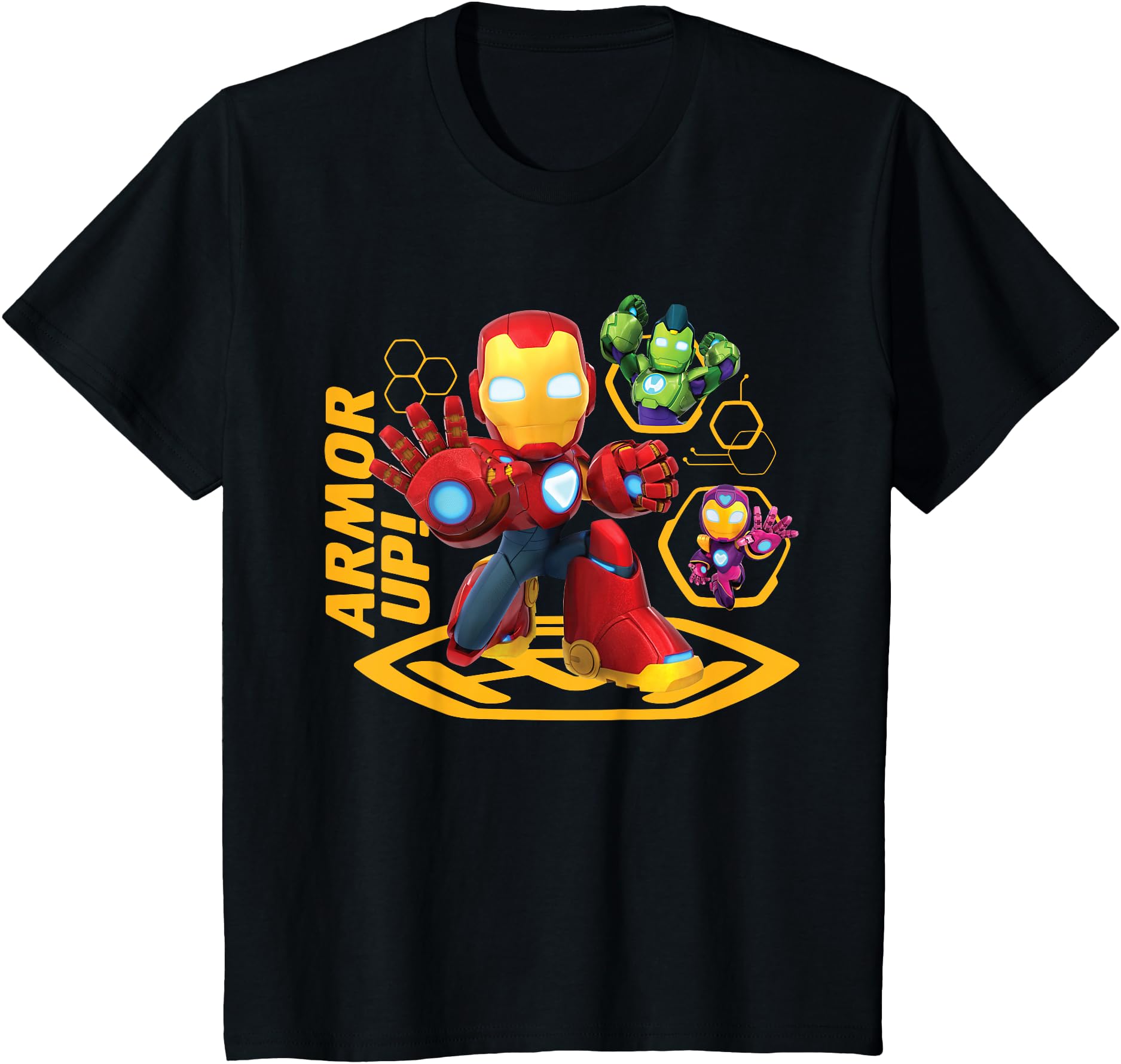 Handcrafted Marvel Iron And His T-Shirt - Aesthetic Graphic for Adults - T-Shirt, Sweatshirt, Hoodie