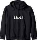 Original Uwu Happy Anime Face Sweatshirt - Graphic Print Unisex - T-Shirt, Sweatshirt, Hoodie