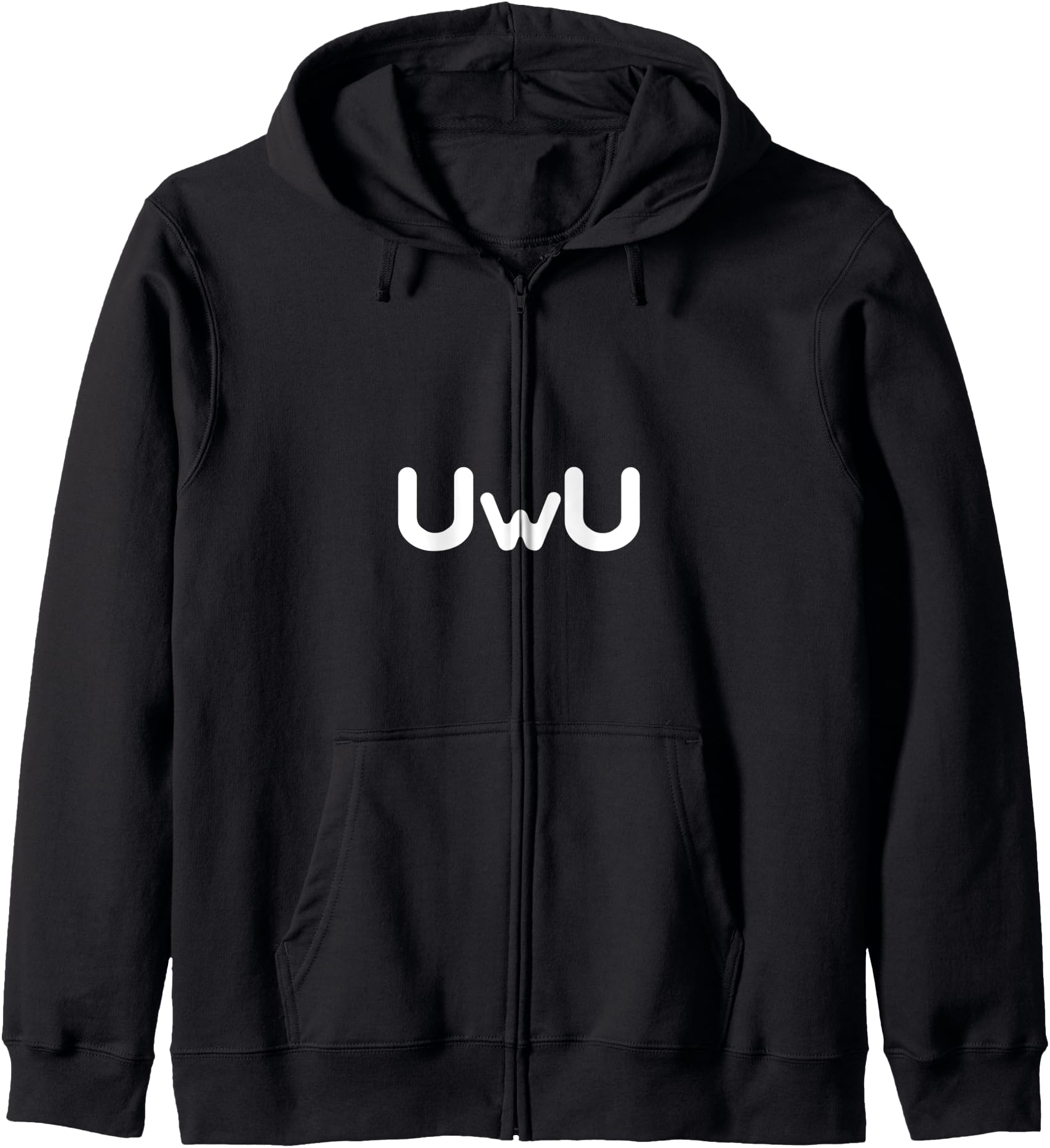 Original Uwu Happy Anime Face Sweatshirt - Graphic Print Unisex - T-Shirt, Sweatshirt, Hoodie