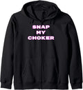 Exclusive Snap My Choker Anime Sweatshirt - Casual Everyday Wear Unisex - T-Shirt, Sweatshirt, Hoodie