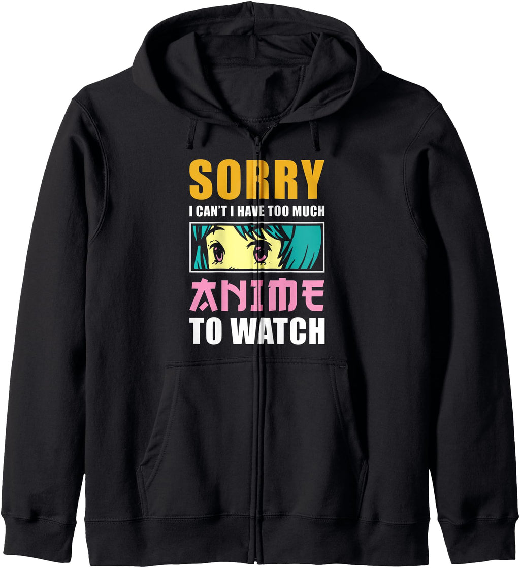 Exclusive Anime Sorry I Cant I Sweatshirt - Streetwear Style Men Women - T-Shirt, Sweatshirt, Hoodie