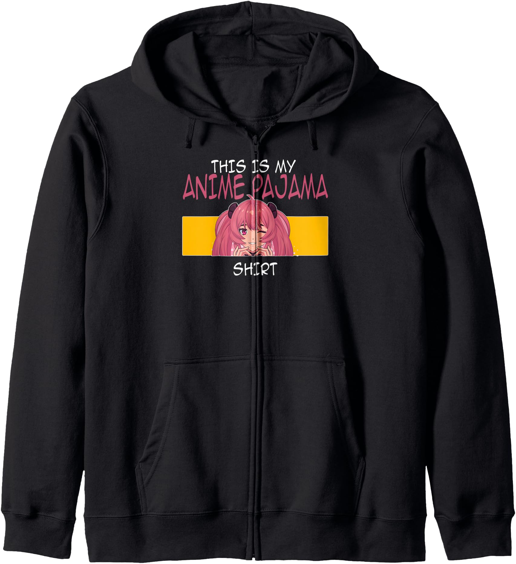 This Is My Anime Pajama Anime Artist Hoodie - Fun Novelty Design for Adults - T-Shirt, Sweatshirt, Hoodie