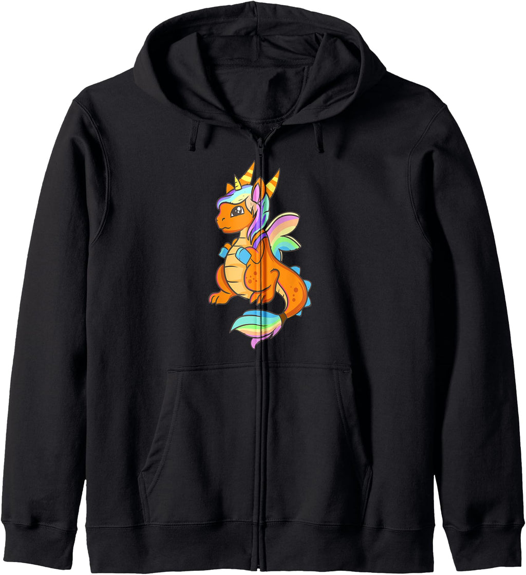 Exclusive Dragon Unicorn Costume Kawaii T-Shirt - Novelty Apparel Unisex - T-Shirt, Sweatshirt, Hoodie