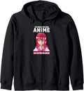 Authentic Ich Brauche Nur Anime Um Zu Hoodie - Unique Graphic Men Women - T-Shirt, Sweatshirt, Hoodie
