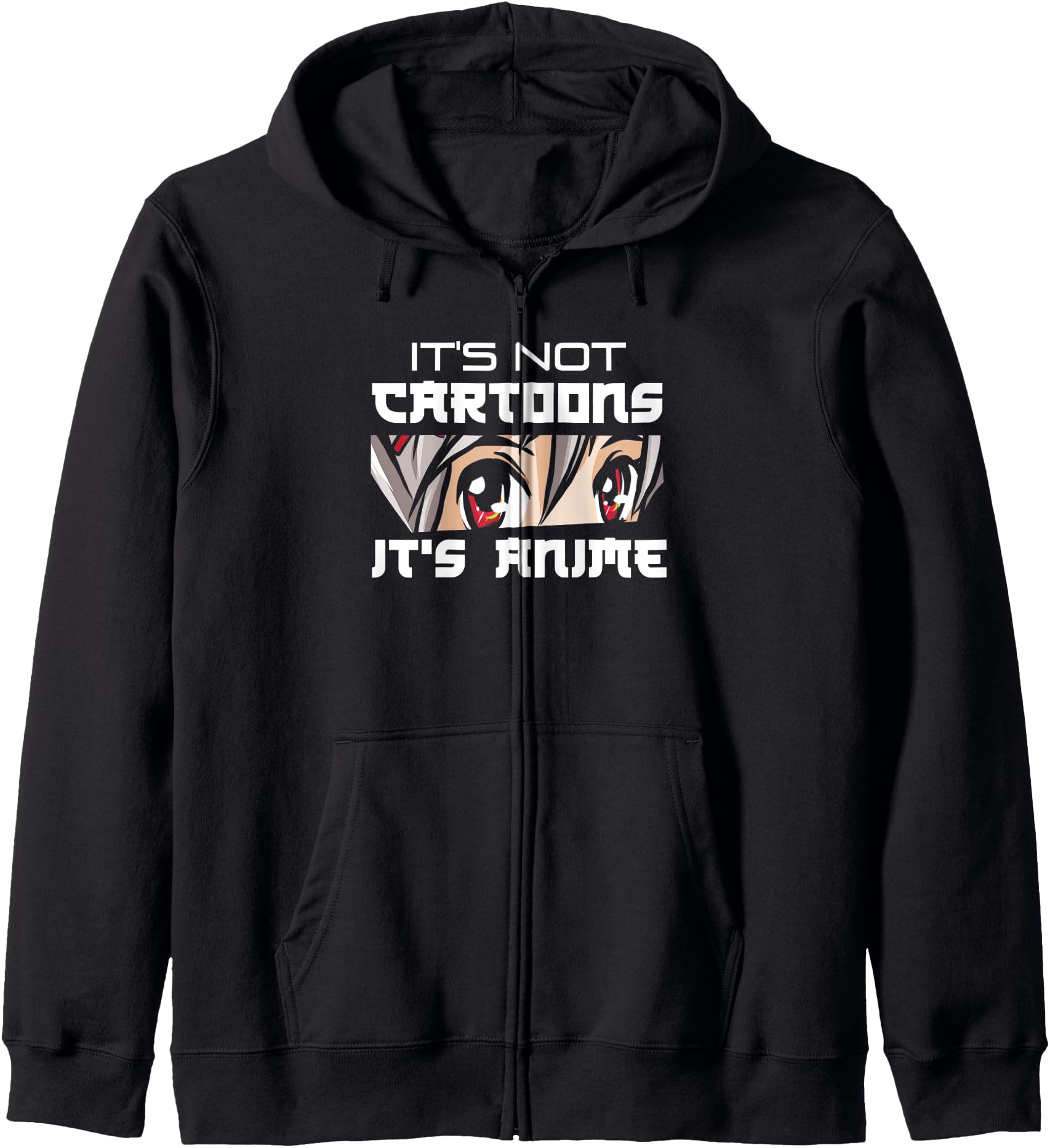 Original It S Not Cartoons It S Anime T-Shirt - Graphic Print for Adults - T-Shirt, Sweatshirt, Hoodie