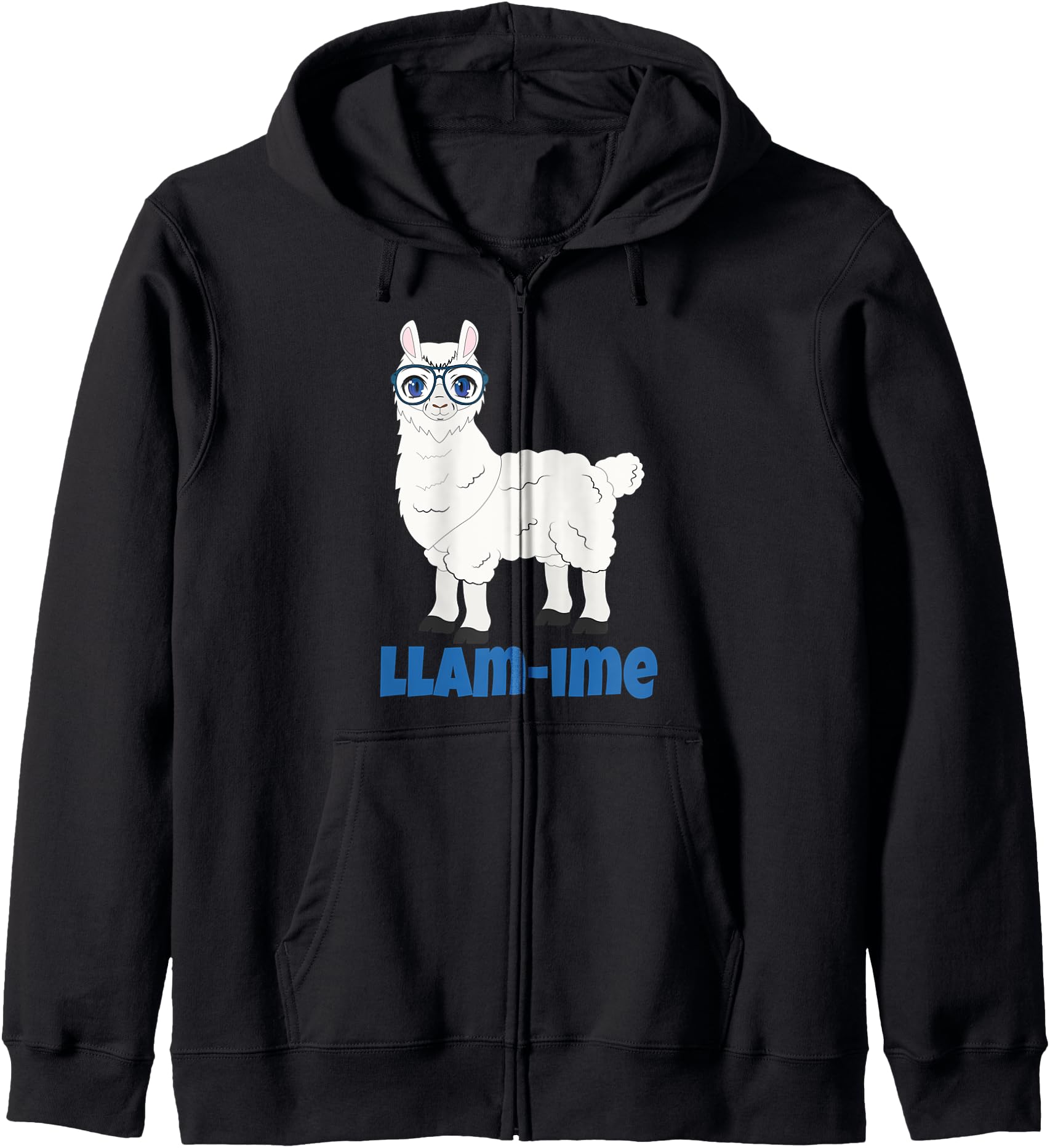 Exclusive Llam Ime Llama Sunglasses Anime Hoodie - Unique Graphic Unisex - T-Shirt, Sweatshirt, Hoodie