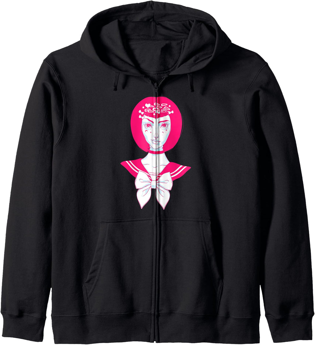 Exclusive Harajuku Witch Pastel Goth Hoodie - Unique Graphic for Adults - T-Shirt, Sweatshirt, Hoodie