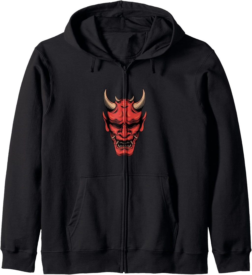 Devil Mask T Japanese Manga Japanese Anime T-Shirt - Unique Graphic Unisex - T-Shirt, Sweatshirt, Hoodie