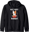 Authentic Kawaii Neko Ramen Japanese Hoodie - Aesthetic Graphic for Adults - T-Shirt, Sweatshirt, Hoodie