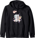 Alt Aesthetic Pastel Goth Sleepy Hoodie - Casual Everyday Wear for Adults - T-Shirt, Sweatshirt, Hoodie