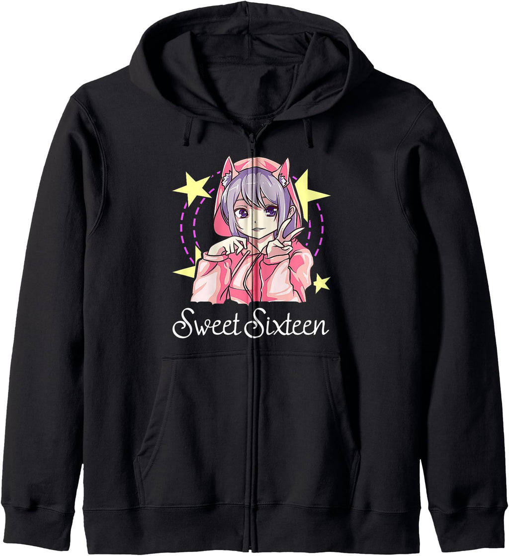 Original Sixteen Anime Rare T-Shirt - Fun Novelty Design Men Women - T-Shirt, Sweatshirt, Hoodie