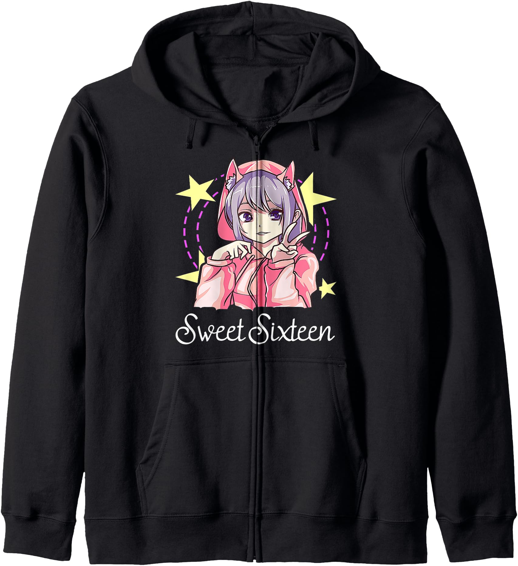 Original Sixteen Anime Rare T-Shirt - Fun Novelty Design Men Women - T-Shirt, Sweatshirt, Hoodie