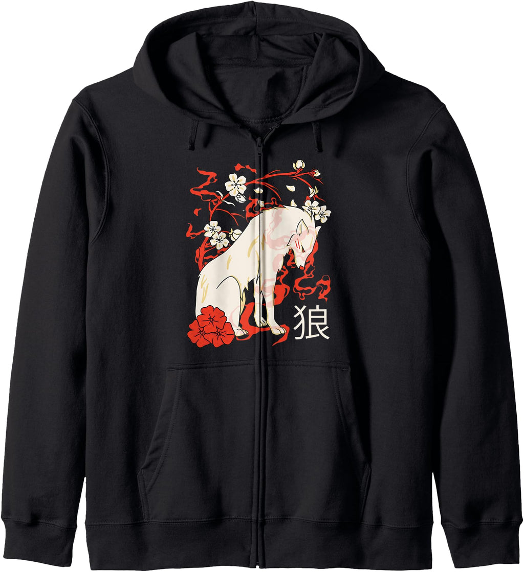 Authentic Kitsune Kawaii Sweatshirt - Casual Everyday Wear for Adults - T-Shirt, Sweatshirt, Hoodie